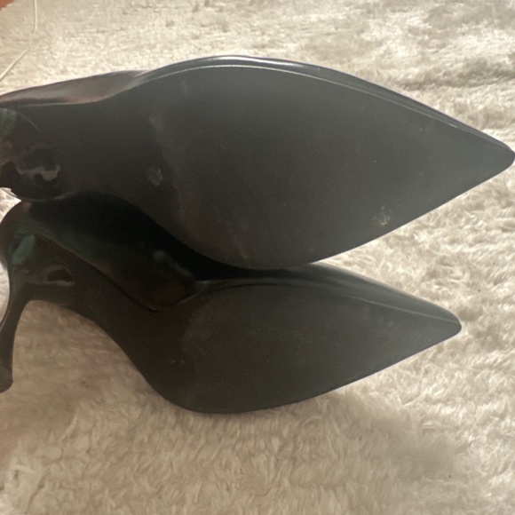 Jeffrey Campbell Black Slouchy Guillaume Modern Point Toe Boot Size 8.5 - Picture 4 of 5